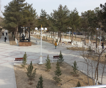 Public Park Ashgabat city N. Halmammedow